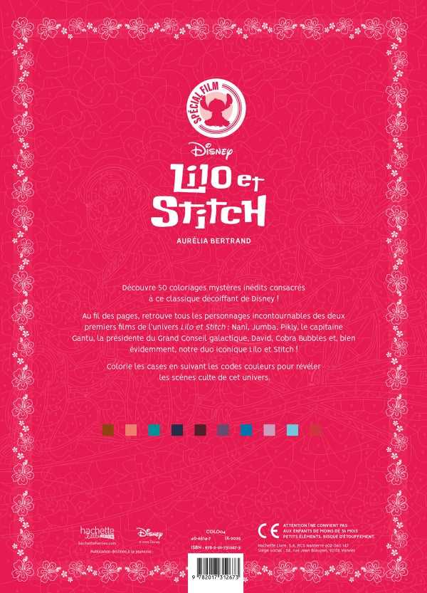 Coloriages mystères Spécial film - Lilo & Stitch