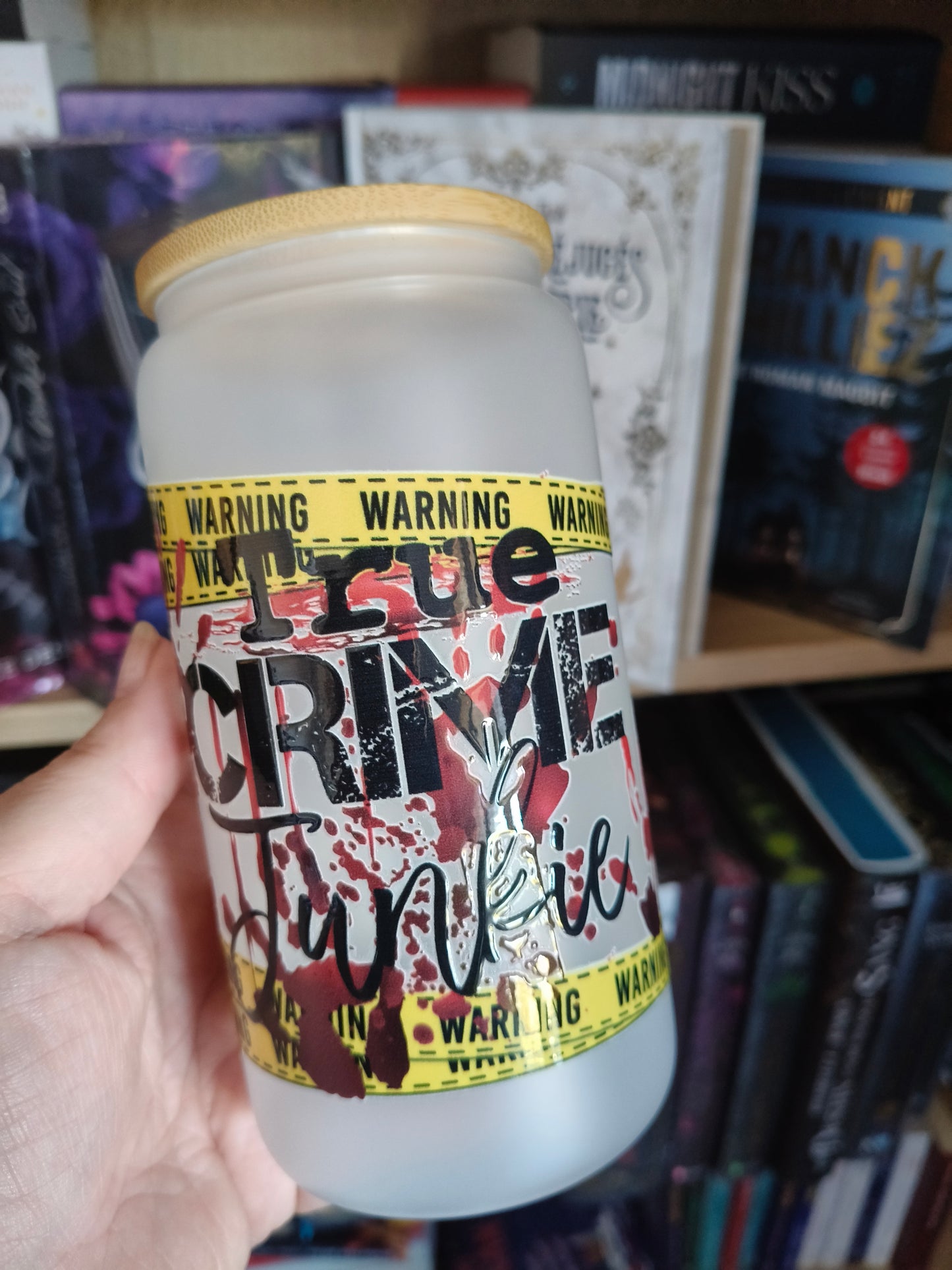 Gourde en verre: Scène de crimes