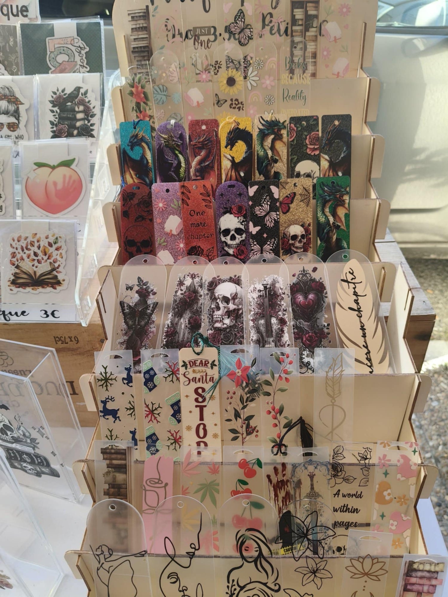 Marque pages & bagues de lecture