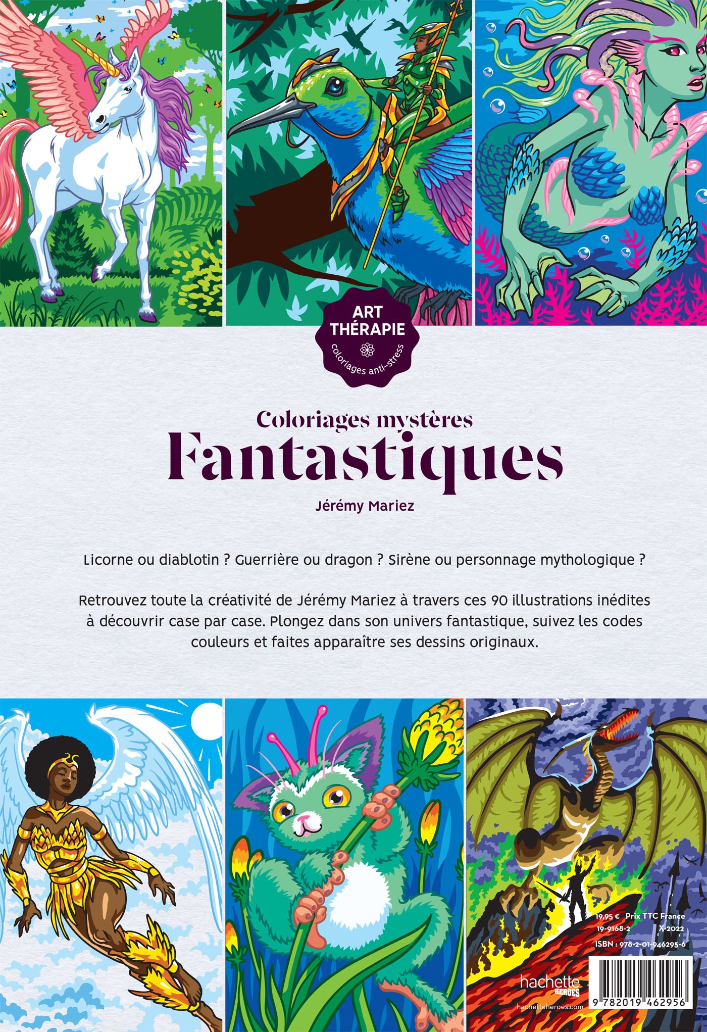 Coloriages mystères - Fantastiques