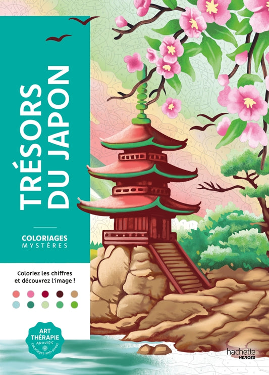 Coloriages mystères Trésors du Japon