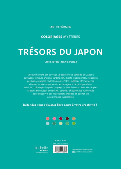 Coloriages mystères Trésors du Japon