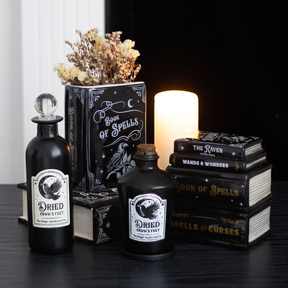 Bruleur pile de livres book of spells