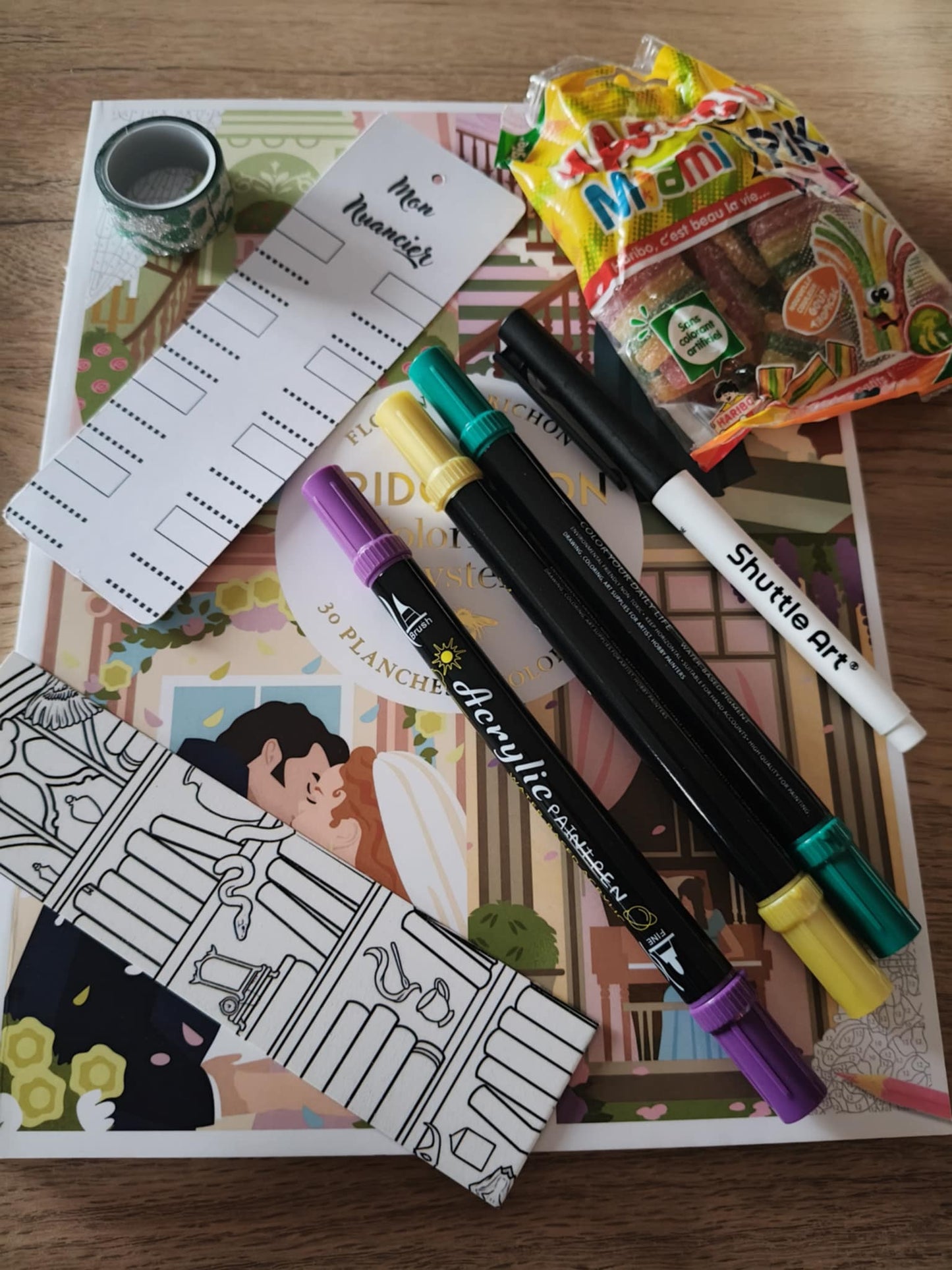 Box coloriage Mystère