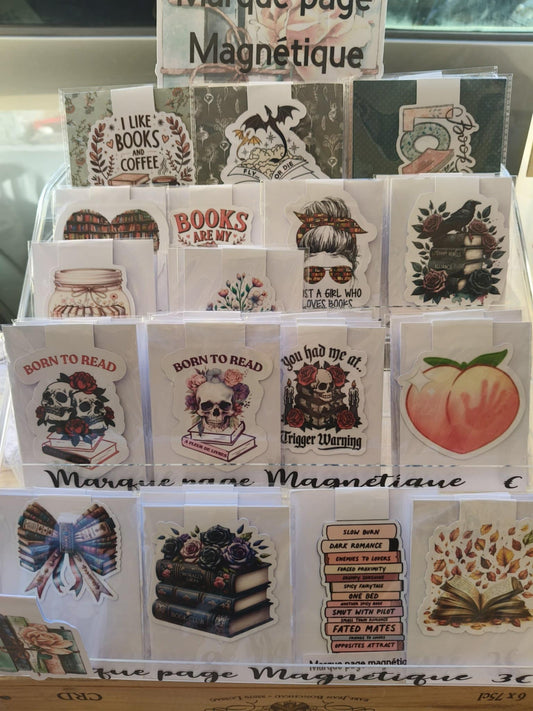 Marque page magnétique
