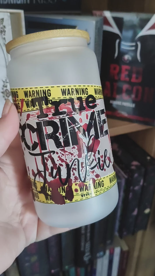 Gourde en verre: Scène de crimes