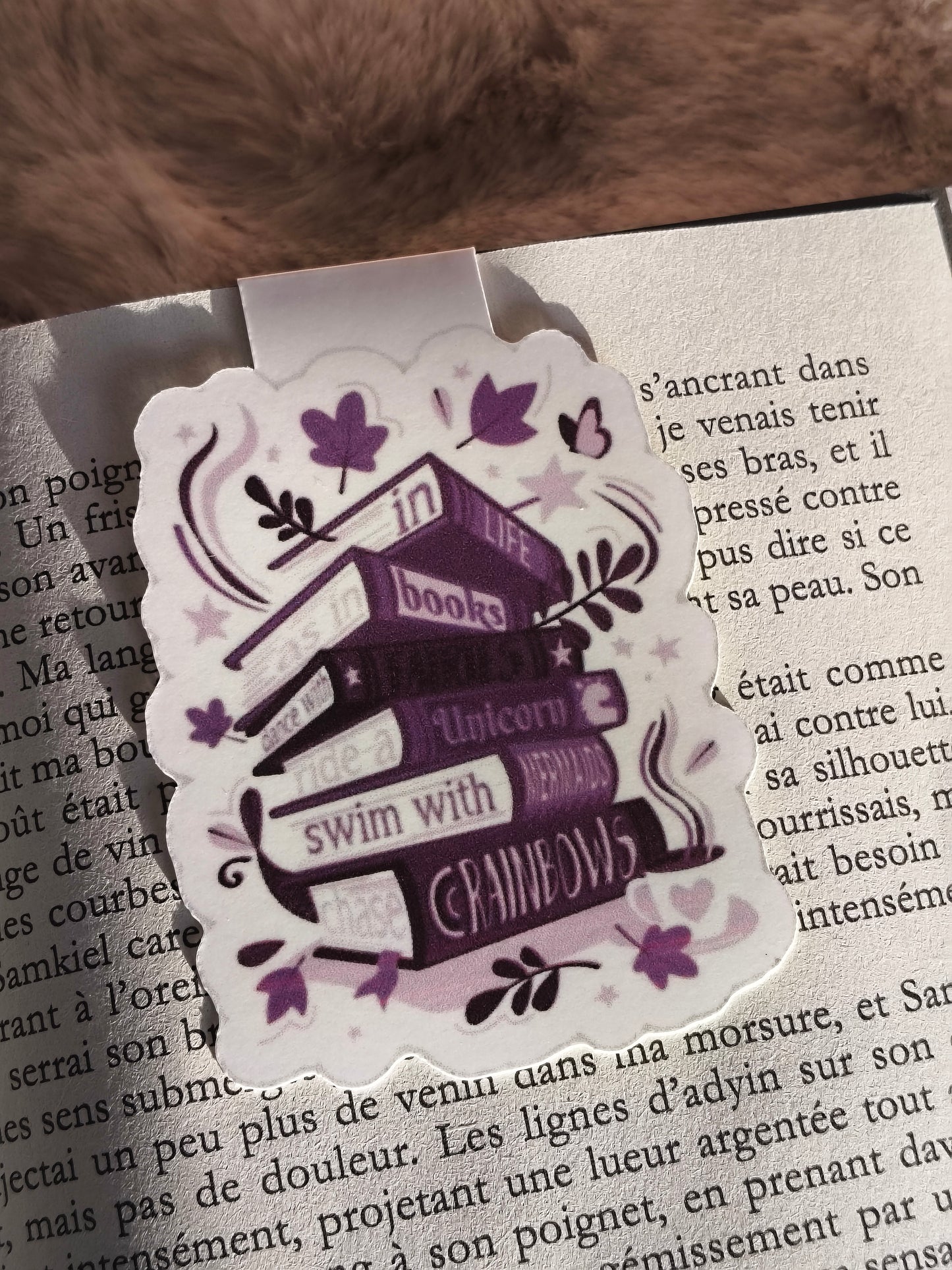 Marque page magnétique