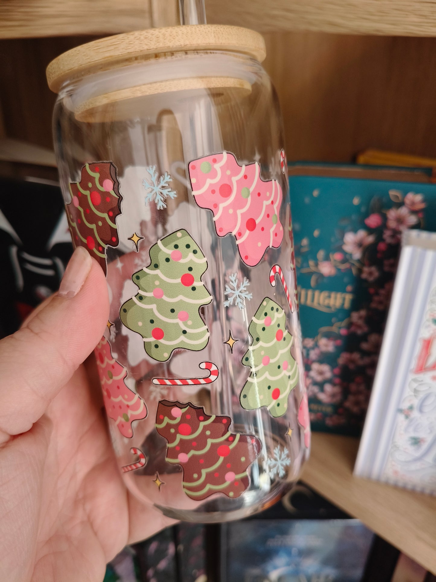 Gourde en verre, Sapins