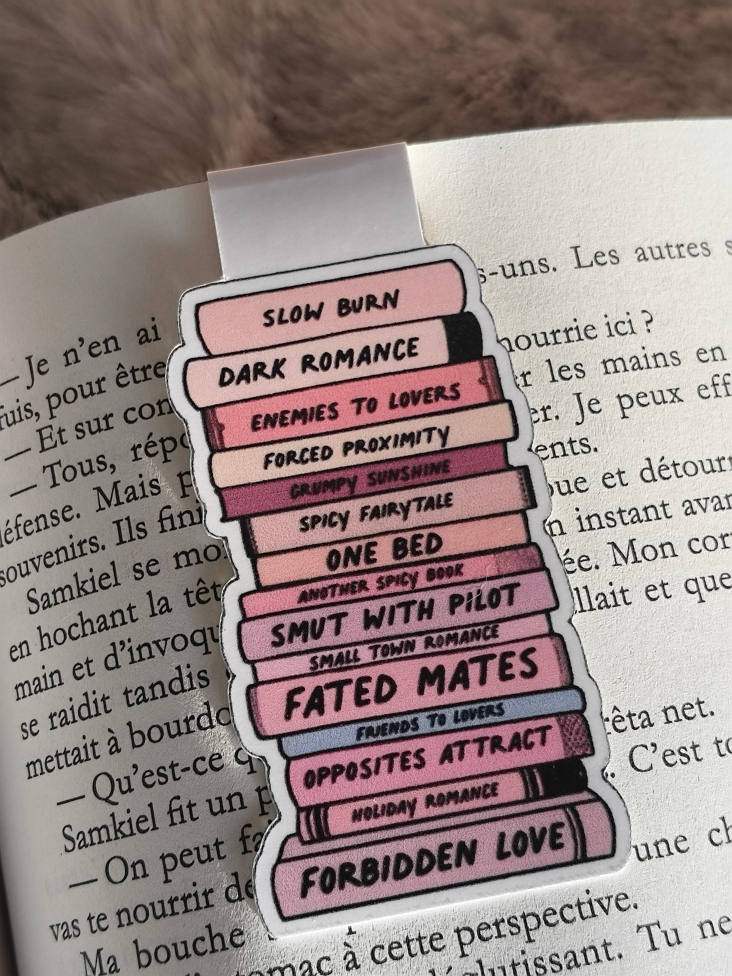 Marque page magnétique