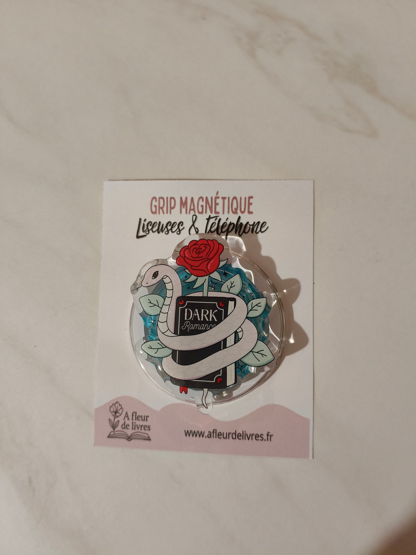 Grip magnétique liseuse Dark romance