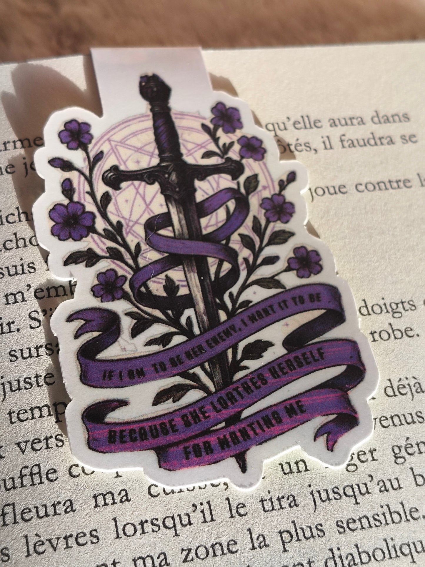 Marque page magnétique