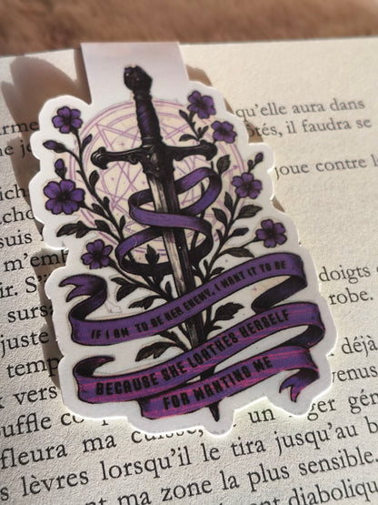 Marque page magnétique